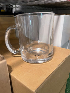 11oz clear sublimation mug