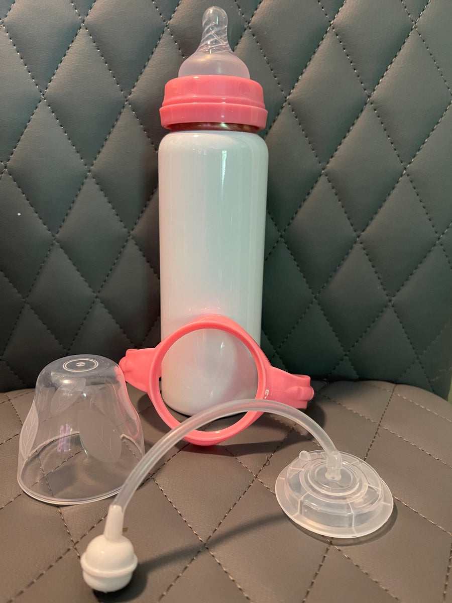 Pink and blue baby bottles – KCSubPlug