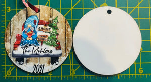 Double sided Christmas ornaments