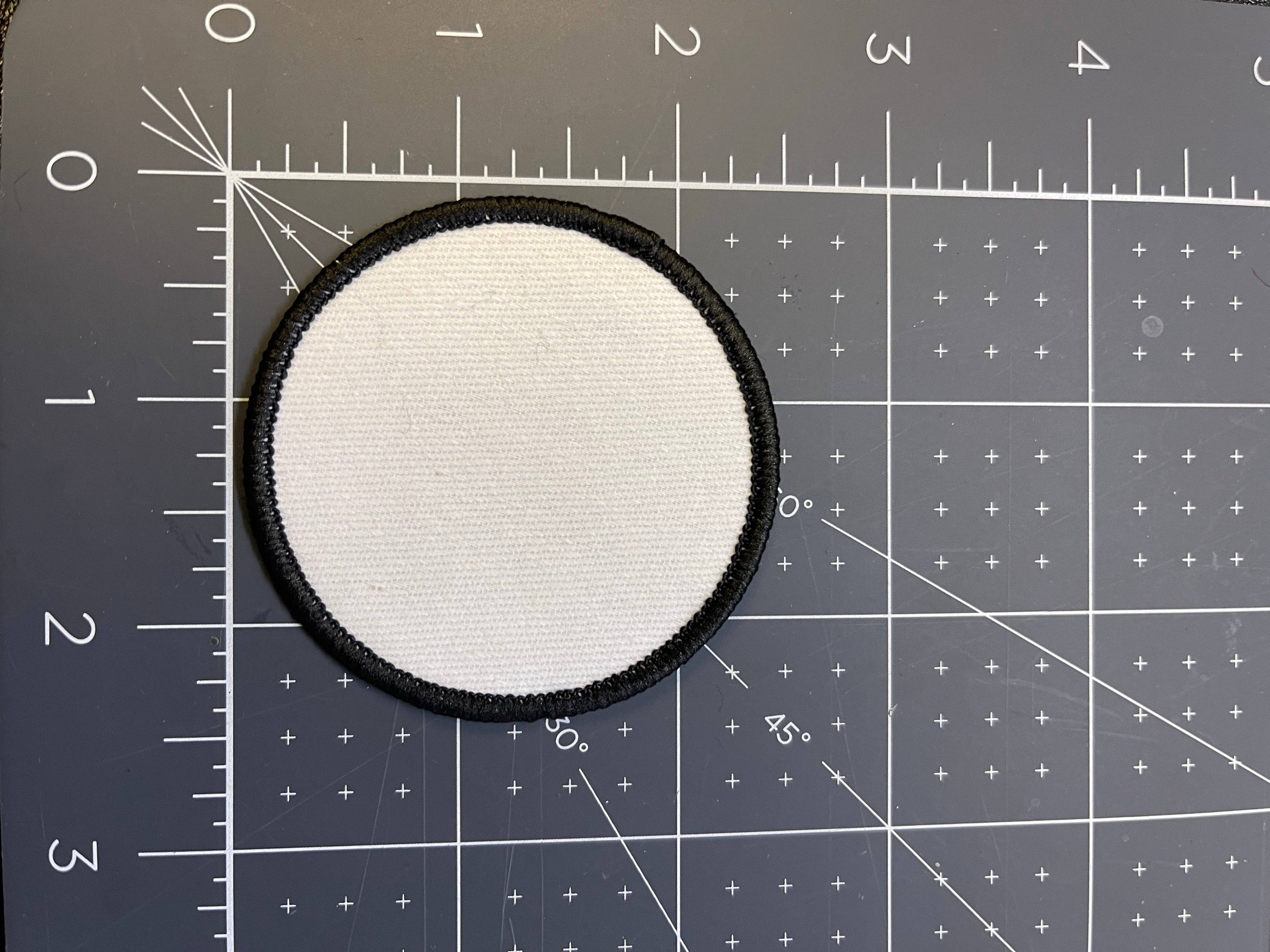 2.5 in circle patch